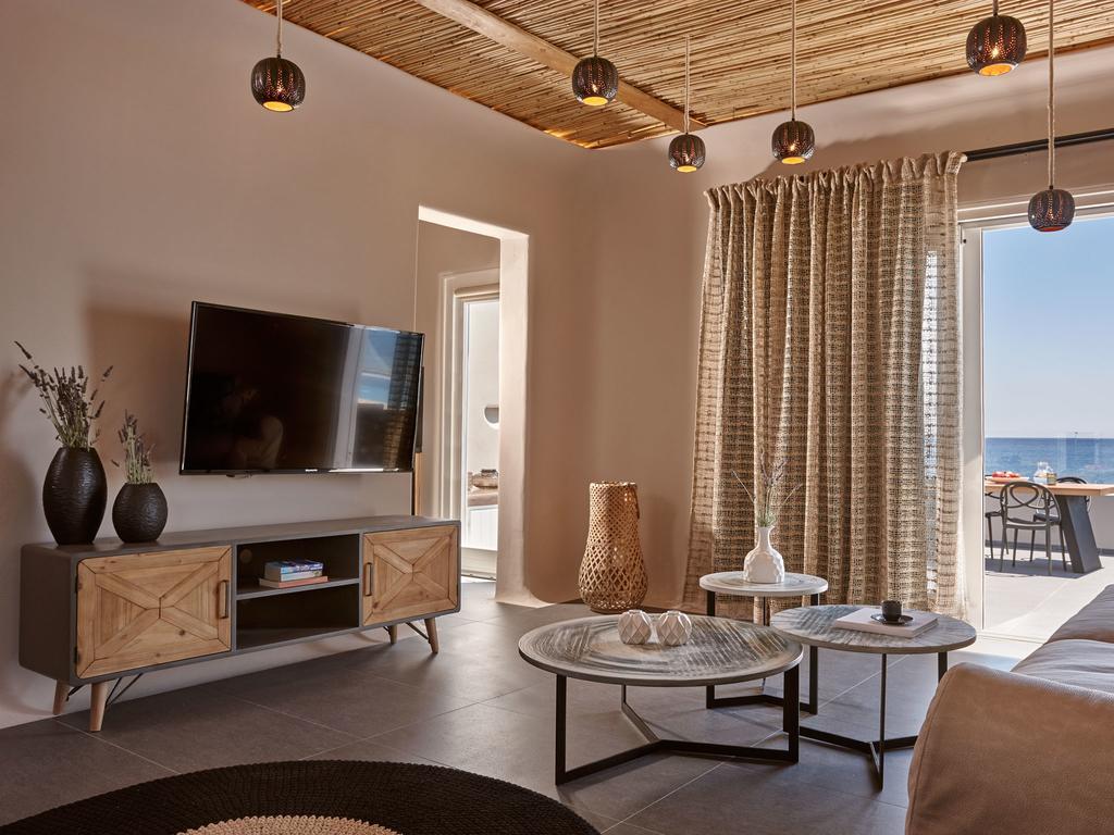 Incognito Beach Villa Santorini Kamári Kültér fotó